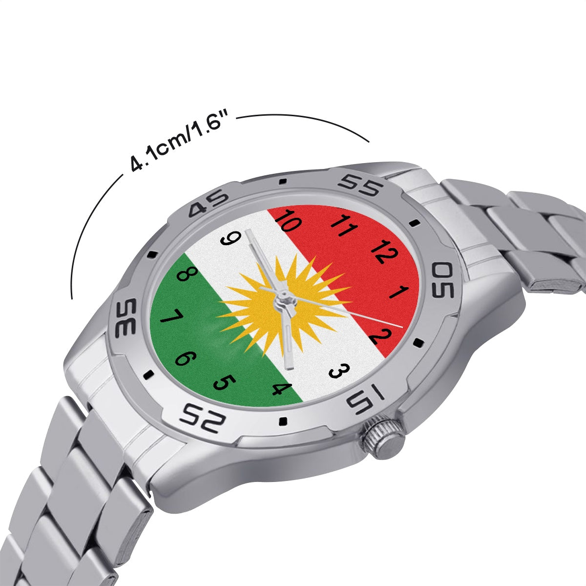 Kurdistan Stainless Steel Watch