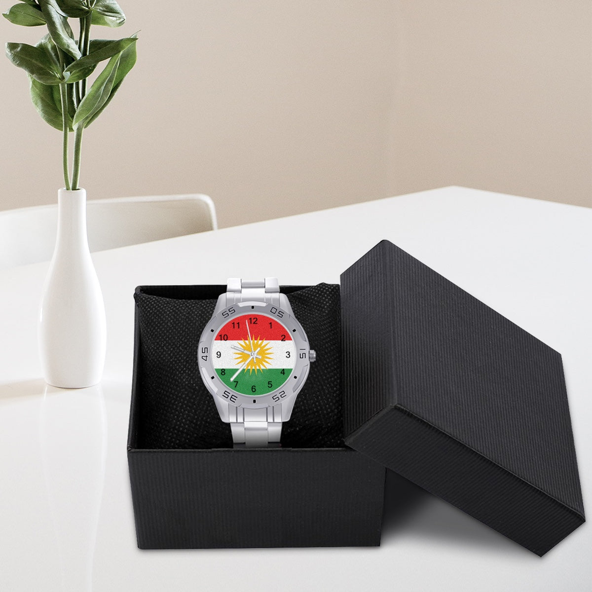 Kurdistan Stainless Steel Watch