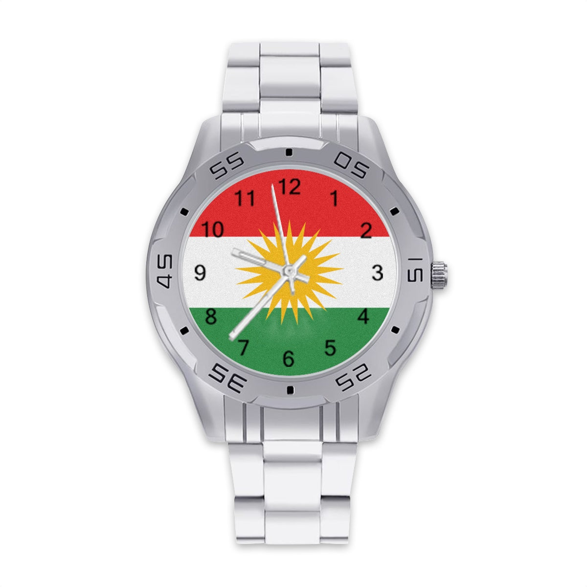 Kurdistan Stainless Steel Watch