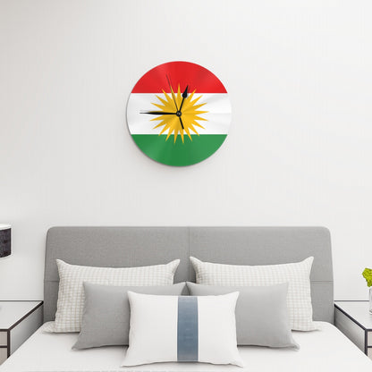 Kurdistan Wall Clock with Stand