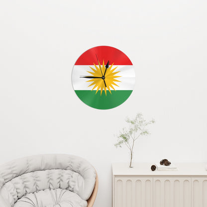 Kurdistan Wall Clock with Stand