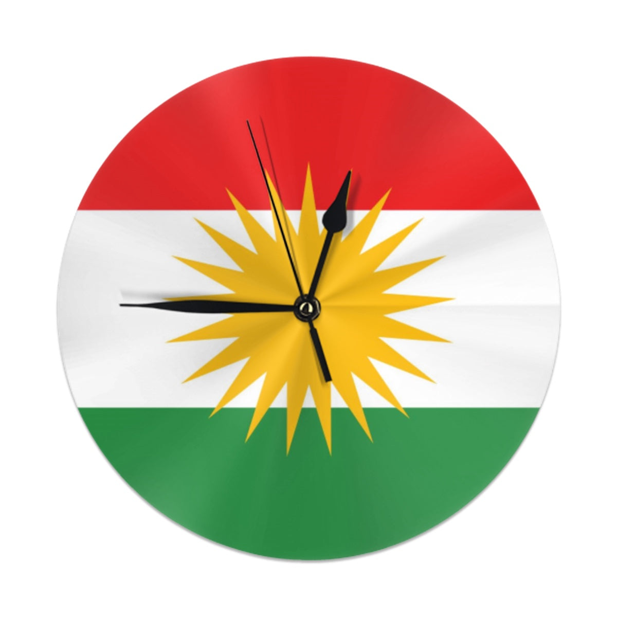 Kurdistan Wall Clock with Stand